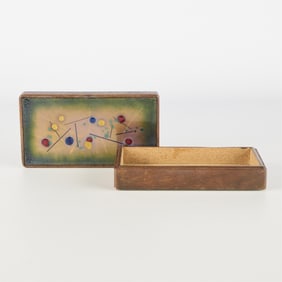 Matisse-Renoir MCM Enamel Trinket Box