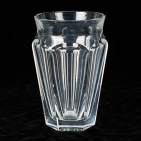 Baccarat French Crystal Glass Flower Vase