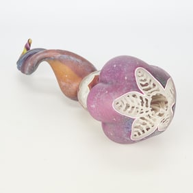 Attributed to Fred Kaemmer Abstract Glass Sculpture