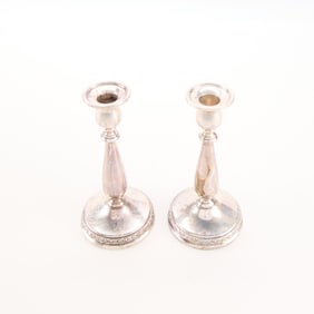 Pr Int'l Sterling Weighted "Prelude" Candlesticks