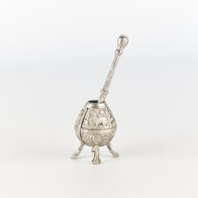 South American Yerba Mate Cup & Stick
