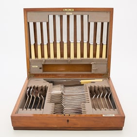 Harrods Silverplate Flatware Set
