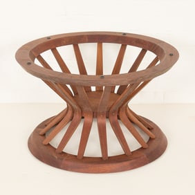Edward Wormley Style Sheaf of Wheat Side Table