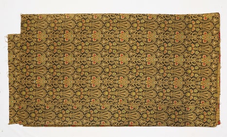Vintage Italian Brocade Fabric Approx. 12 Yards