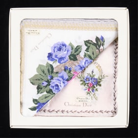 2 Christian Dior Tokyo Silk Scarves