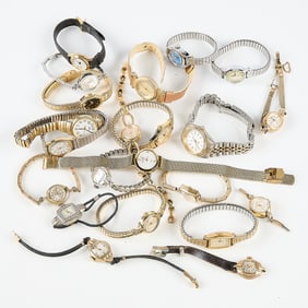 Group Assorted Vintage Women's Wristwatches