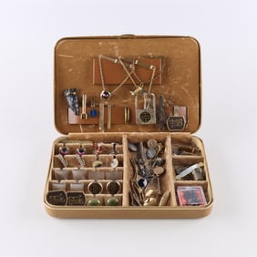 Group Men's Cufflinks, Tie Tacks, & Brooches