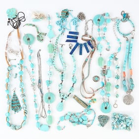 SW Style Turquoise Costume Jewelry