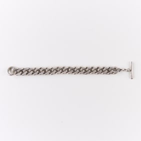Silver Tone Chain Bracelet