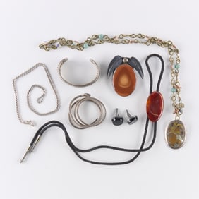 Group Mexican Jewelry Incl. Sterling