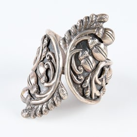 Mexico Taxco Sterling Silver Cuff Bracelet 2.41 ozt