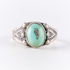 Southwest Turquoise Ring Size 7.5