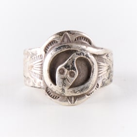 Southwest Snake Ring Size 7.25