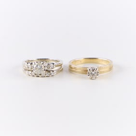 Gold & Diamond Rings