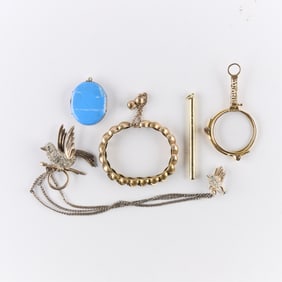 Group of Gold Filled Antique & Vintage Jewelry