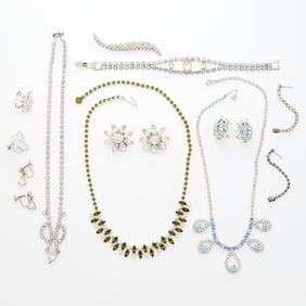 Austrian & Other Rhinestone Jwly
