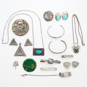 Group Sterling Silver & Other Jewelry