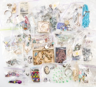 Large Lot Unsearched Costume Jewelry