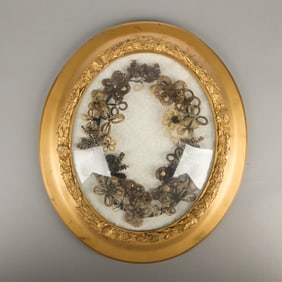 Victorian Hair Wreath