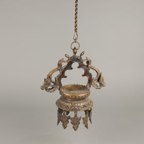 Indian Oil Lamp Base