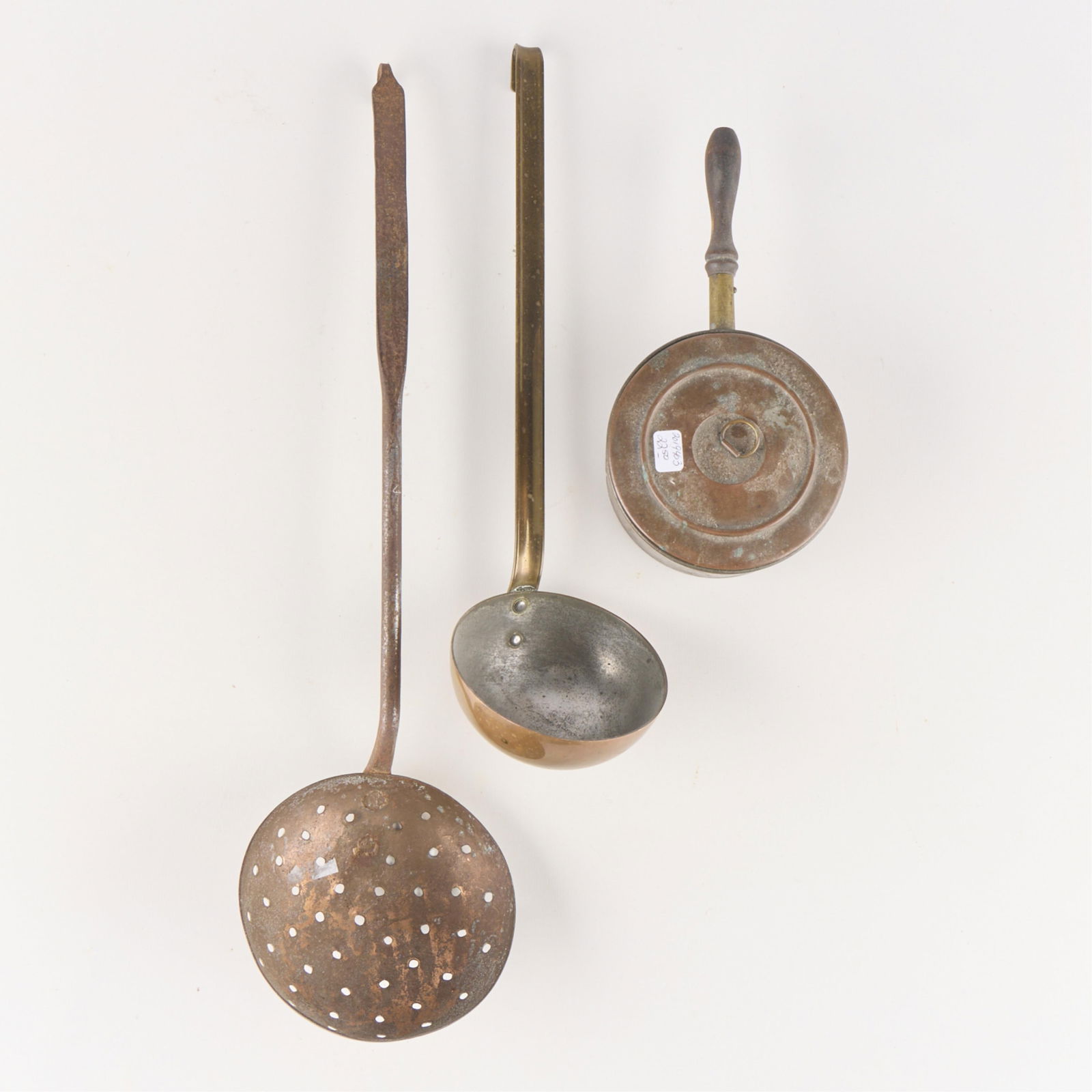 3 Vintage Copper Cooking Utensils (1 of 2)