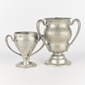 2 Pewter Trophies - MN State Fair and A.E.F.