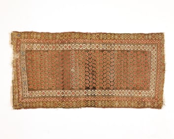 Persian or Turkish Shirvan Runner Rug 6'x3'