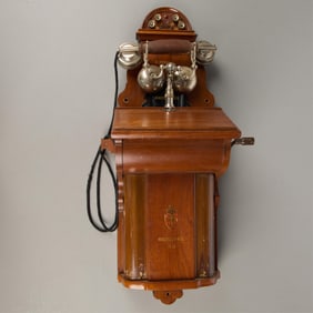Swedish Rikstelefonen Wall Phone 1918