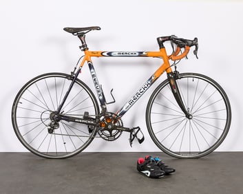 Eddie Merckx Team SC Road Bike & Pr Peloton Shoes