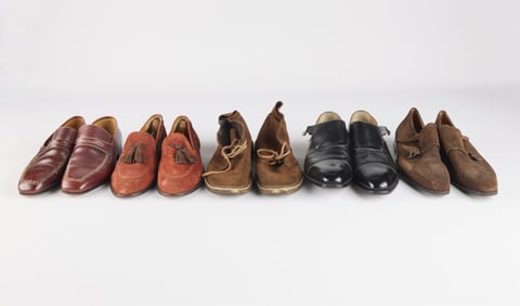 5 Pairs Men's Dress Shoes Incl. Stefano Bemer