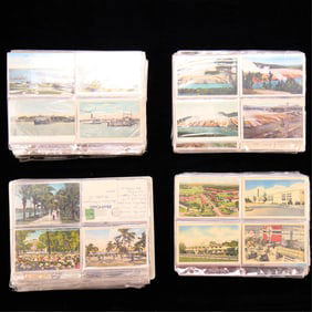 Group Assorted Vintage Postcards