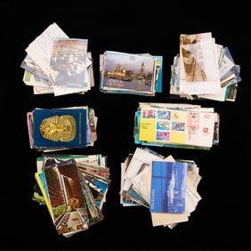 Group Assorted Vacation Postcards