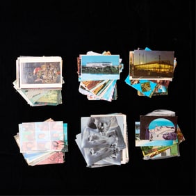 Group Assorted Vintage Postcards