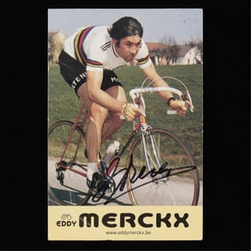 Signed Eddy Merckx Photograph