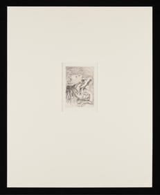 Renoir "Two Girls" Etching