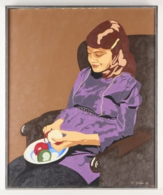 Armond Fields Portrait Painting 1974