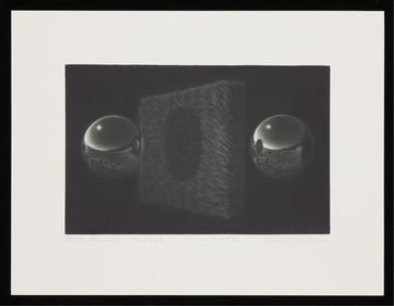 Guntars Sietens "Non Sequitur" Mezzotint 2001