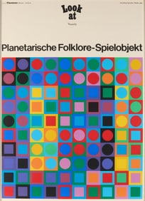 Vasarely Galerie Thomas Poster