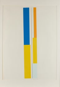 Ilya Bolotowsky "Plate 8, Album 11" Serigraph