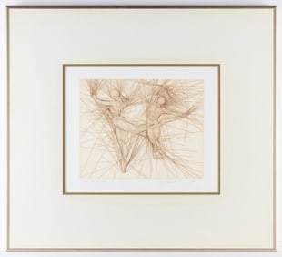 Guillaume Azoulay "Pas de Deux" Etching