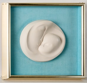 Evelyn Raymond "Nocturne" Porcelain Wall Relief