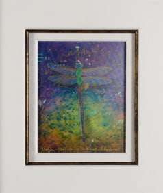 Tim Yanke "Violet Fertility" Print