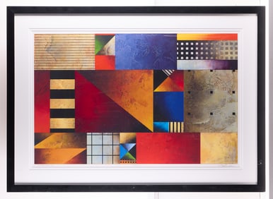 Gregg Robinson "Casa Roja" Abstract Print