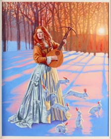 Michael Cheval "Love Hunter II" Print