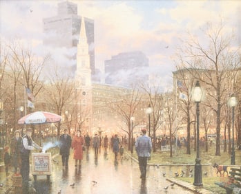 Thomas Kinkade "Boston" Giclee