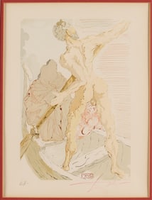 Salvador Dali "Divine Comedy Suite" Lithograph