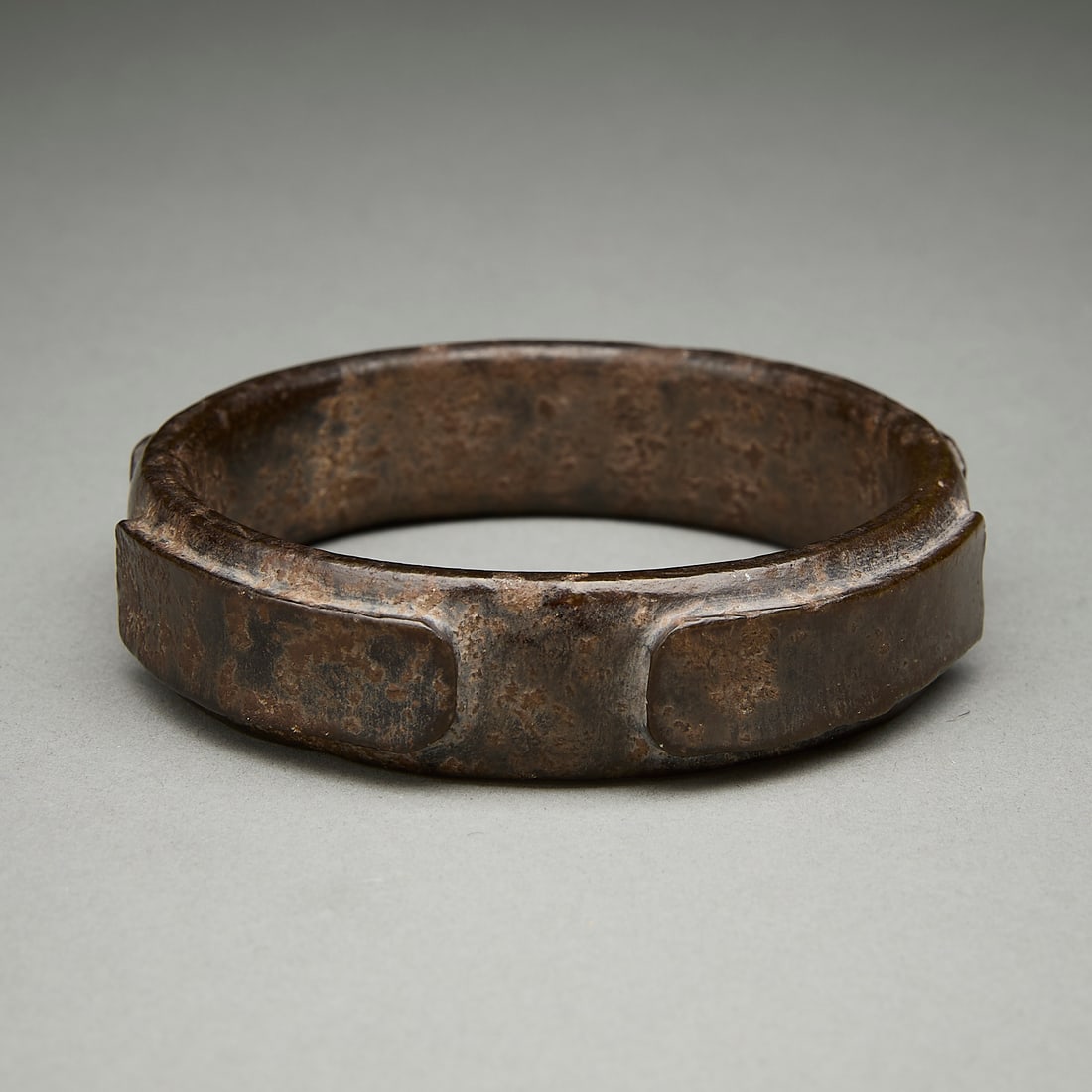 Chinese Carved Archaistic Style Jade Bracelet (1 of 5)