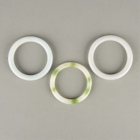 3 Chinese Jade Bangles