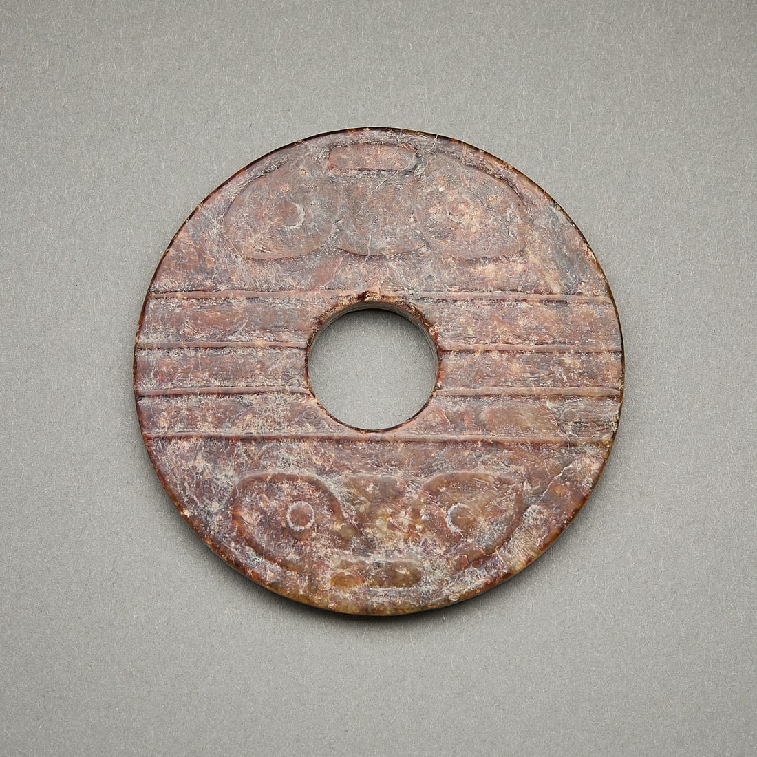 Chinese Carved Jade Bi Disk (1 of 2)
