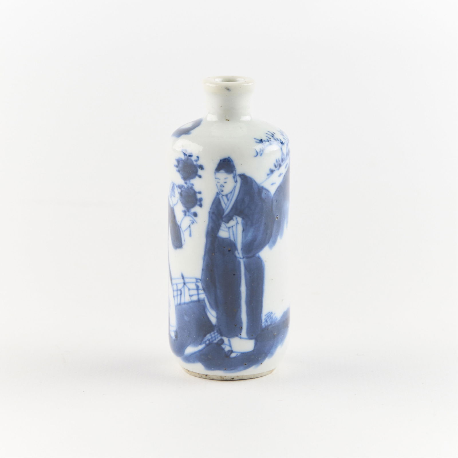 Chinese Qing Dynasty Porcelain Snuff Bottle (1 of 3)